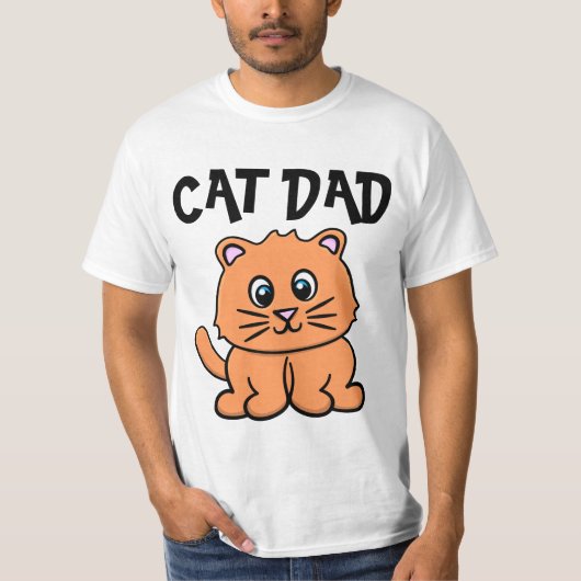KAT VADER T-SHIRTS VOOR HEREN (Voorkant)
