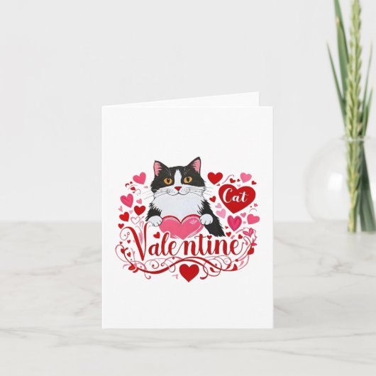Kat-Valentijn Bedankkaart (Voorkant)