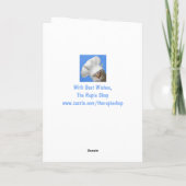 Kat Valentijn Feestdagen Kaart (Achterkant)