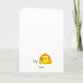 Kat Valentijn Wenskaart Feestdagen Kaart (Achterkant)