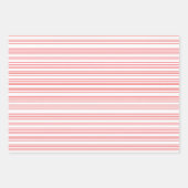 Kat Valentijns Rood, Roze en Wit Inpakpapier Vel (Voorkant 3)