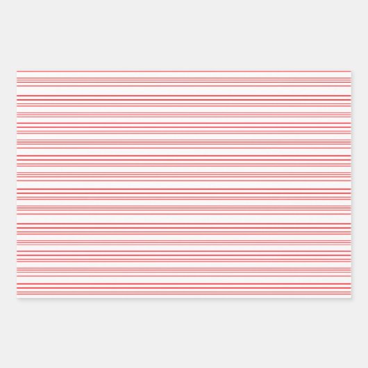 Kat Valentijns Rood, Roze en Wit Inpakpapier Vel (Voorkant 3)