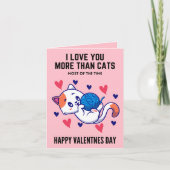 Kat Valentijnsdag Kaart (Voorkant)