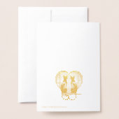 Kat Valentijnskaart mooi  Folie Kaarten (Met envelop)