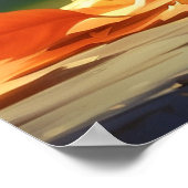 *~* Kat Vallen Bladeren 5:4 Kitten Cat AP68 Poster (Hoek)