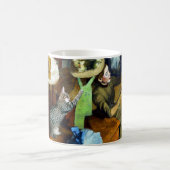 Kat van beroemde kunstenaars in het Pet van Degas Koffiemok (Center)