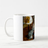 Kat van beroemde kunstenaars in het Pet van Degas Koffiemok (Links)