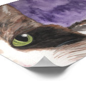Kat van boo Calico Poster (Hoek)