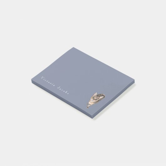 Kat van Brown American Shorthair Post-it® Notes (Schuin)