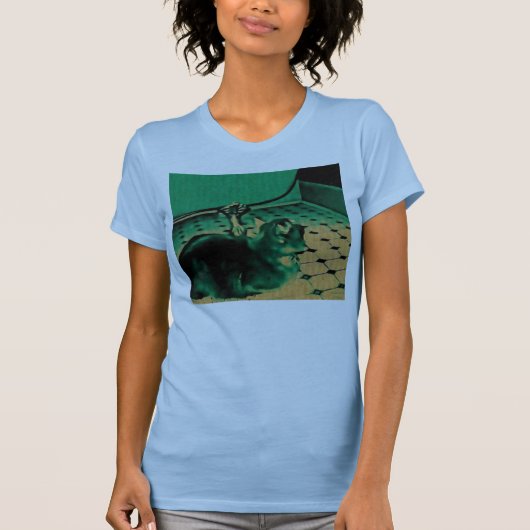 Kat van de Bathtub T-shirt (Voorkant)