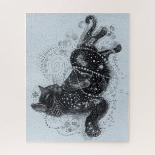 Kat van de constellatie legpuzzel