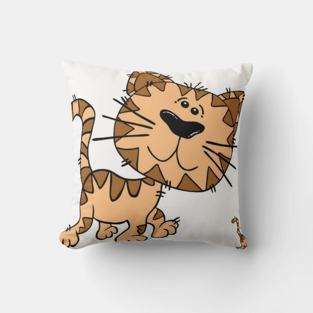 kat van de gootsteenloogplaats kussen (Voorkant)