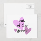 Kat van de Groom Briefkaart (Voorkant / Achterkant)