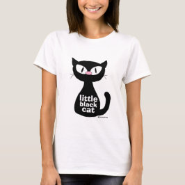 Kat van de kleine zwarte kat t-shirt