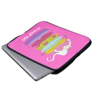 Kat van de maffia princes en de peul-laptophoezen laptop sleeve