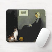Kat van de moeder van Whistler Muismat (Met muis)
