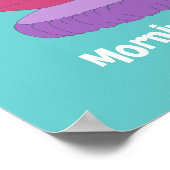 Kat van de papegaaien en posters van de pea (Hoek)