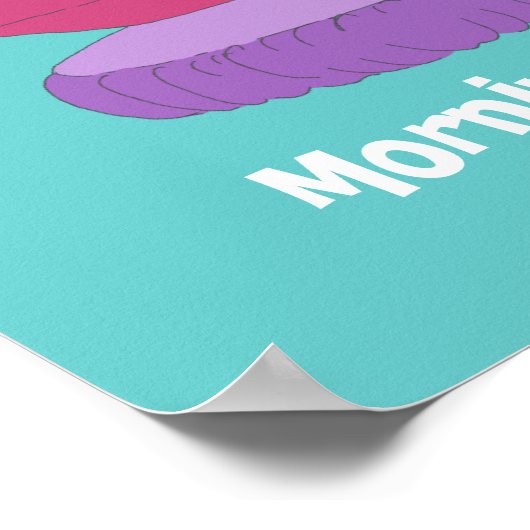 Kat van de papegaaien en posters van de pea (Hoek)