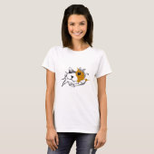 kat van de tas t-shirt (Voorkant volledig)