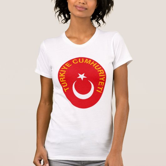 Kat van het T-shirt van Turkije (Voorkant)