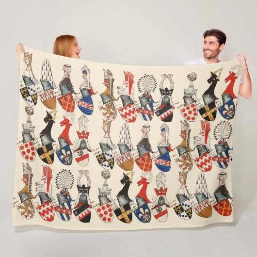 KAT VAN KARMEN VAN PARTECIPANTEN VOOR DE MIDDELGRO FLEECE DEKEN (In situ)