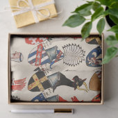 KAT VAN KARMEN VAN PARTECIPANTEN VOOR DE MIDDELGRO TISSUEPAPIER (Geschenk)