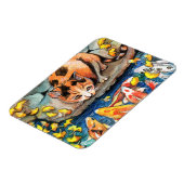 Kat van Koi Pond Magneet (Linkerzijde)