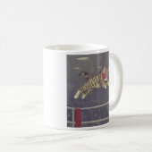 kat van luchador koffiemok (Voorkant rechts)