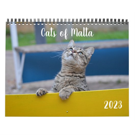 Kat van Malta - Kalender 2023 (Hoes)