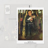 Kat van Paula Modersohn-Becker Briefkaart (Voorkant / Achterkant)