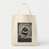 Kat van rechter tote bag (Voorkant)