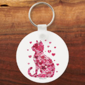 Kat van Rozen Sleutelhanger (Achterkant)