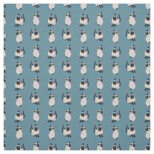 Kat van Siamese Stof (Swatch)