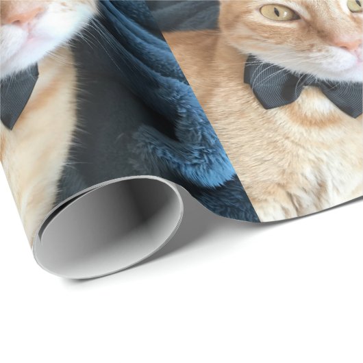 Kat van stropdas cadeaupapier (Rol Hoek)