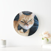 Kat van stropdas grote klok (Huis)