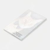 Kat van stropdas post-it® notes (Schuin)
