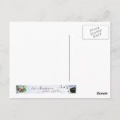 Kat van suikerriet briefkaart (Achterkant)