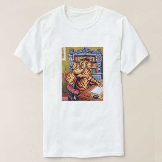 Kat van vader (papa), Louis Wain T-shirt (Design voorkant)