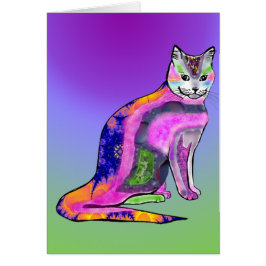 Kat van vele kleuren