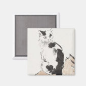 Kat (van Xu Beihong) Magneet (Voorkant / Achterkant)