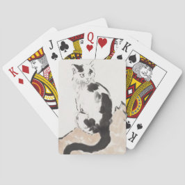 Kat (van Xu Beihong) Pokerkaarten