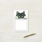 Kat van zoete Waterverf | Opmerking van Post-it® Notes (Op bureau)