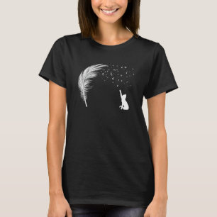 Kat Vangbare vliegende kleppen Cool Street Sty T-shirt