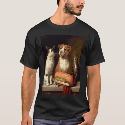 Kat Varken Hot Dogs T-shirt (Voorkant)