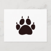 Kat verfprinters briefkaart (Voorkant)