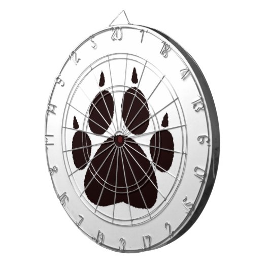 Kat verfprinters dartbord (Voorkant Rechts)