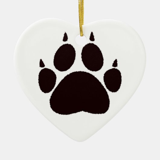 Kat verfprinters keramisch ornament (Voorkant)