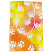 Kat verfprinters medium cadeauzakje (Voorkant)