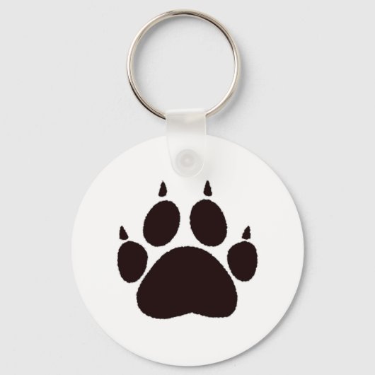 Kat verfprinters sleutelhanger (Voorkant)