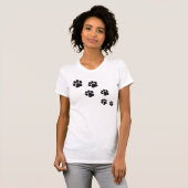 Kat verfprinters t-shirt (Voorkant volledig)